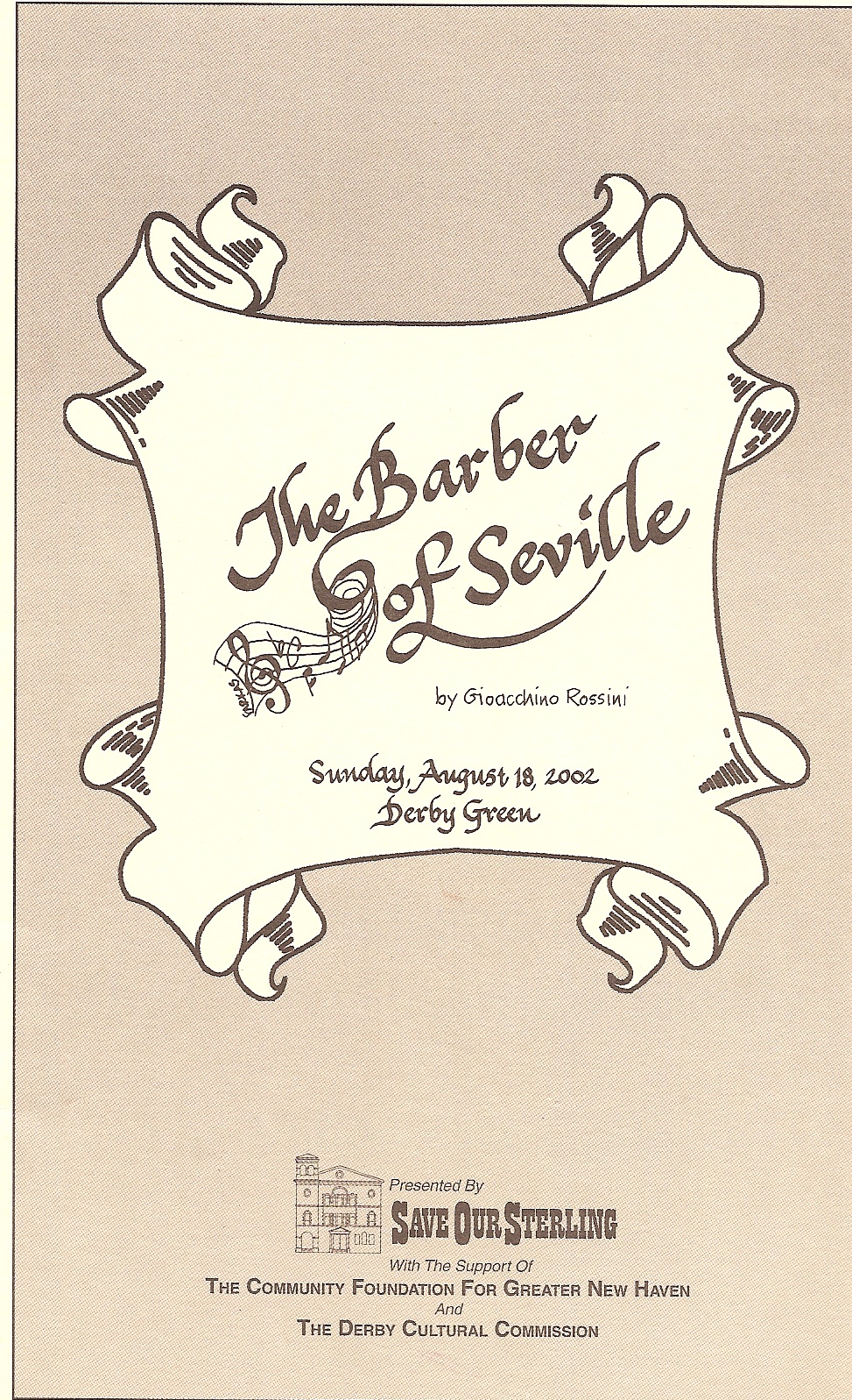 Barber of Seville Program